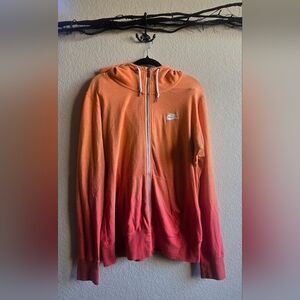 ✨️ 2/$10 ✨️ Nike Orange and Red Gradient Hoodie